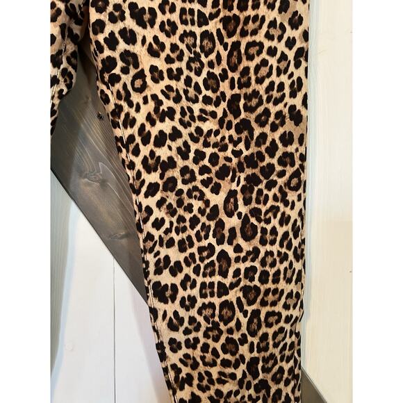 Torrid Dark Leopard Ponte Ankle Skinny Pants Size 20 NWT - Picture 3 of 6